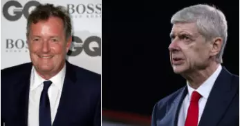Piers Morgan Is Currently Going Nuts At Arsenal On Twitter