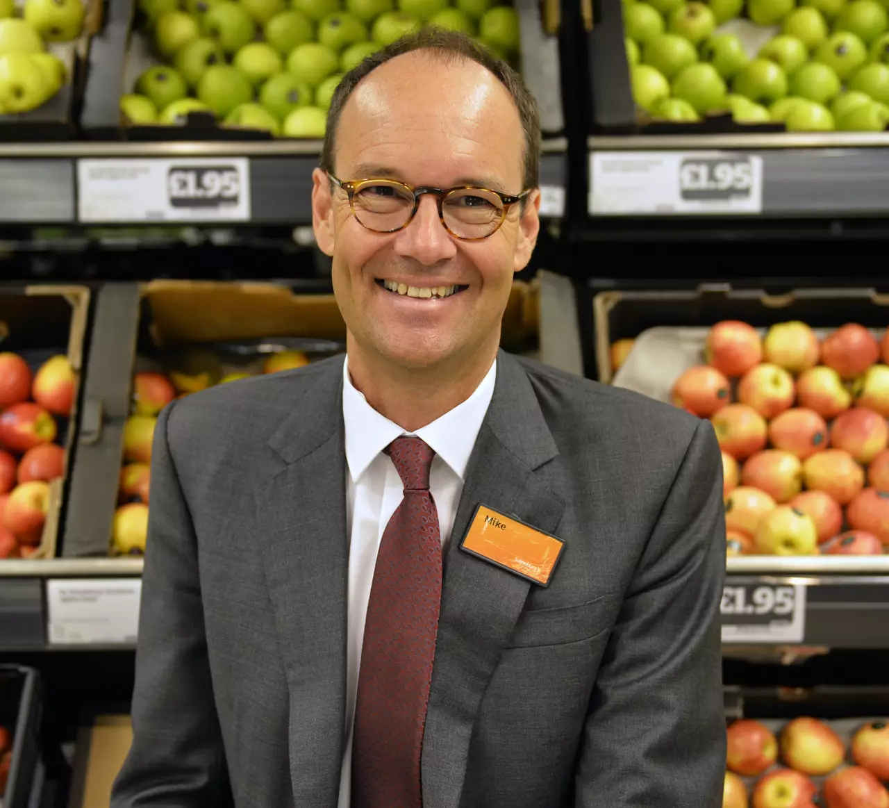 Mike Coup, chief executive of Sainsbury's.