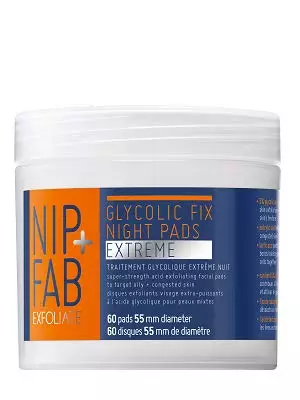 Nip+Fab Glycolic Fix Extreme Night Pads seem to be doing the business for people with acne.
