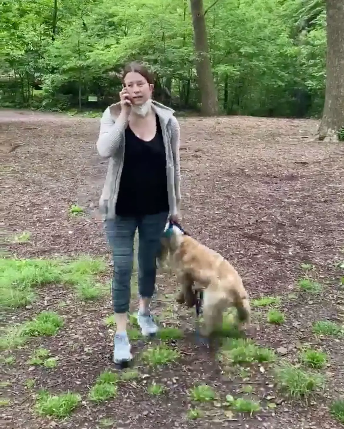 Amy Cooper called the police on a black man after he told her to put her dog on a leash.