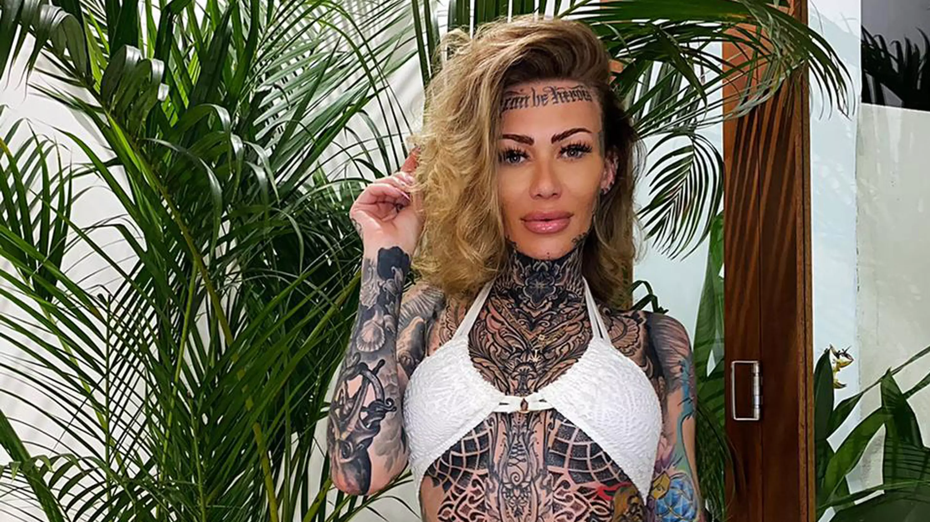 'Britain's Most Tattooed Woman' Started Inking Face After Running Out Of Room Elsewhere On Body