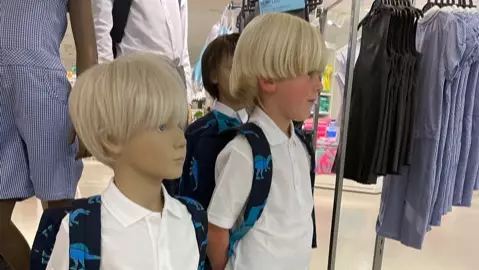 Mum Shopping In M&S Spots Mannequin That's Dead Ringer For Her Son