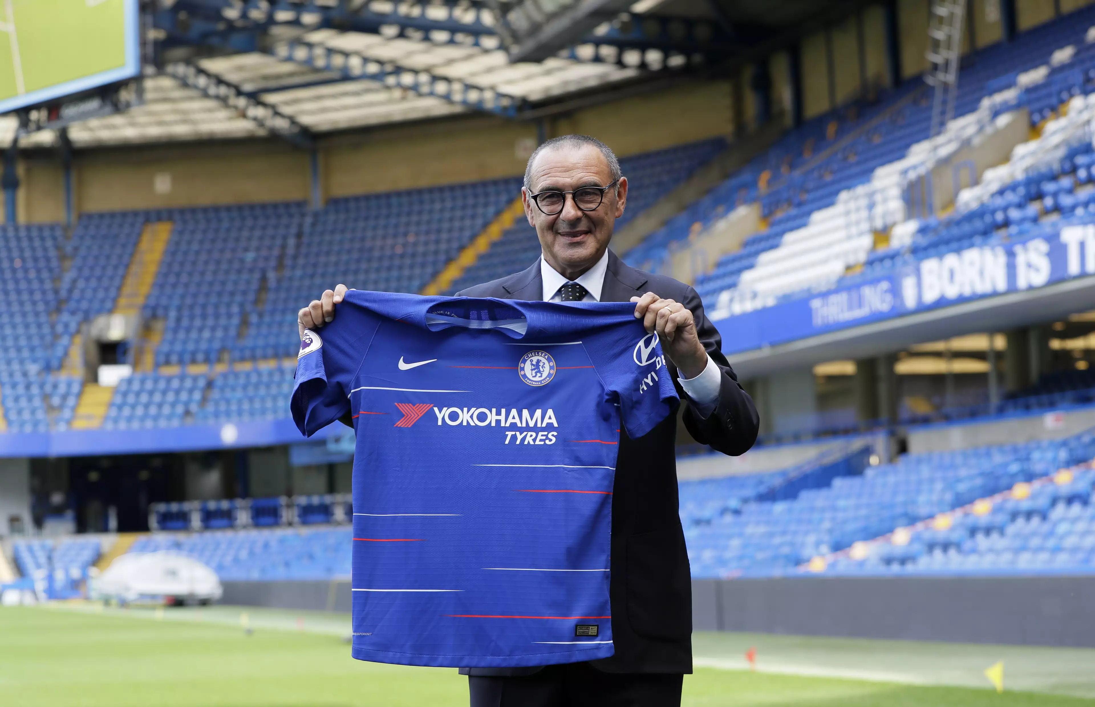Chelsea's new boss. Image: PA