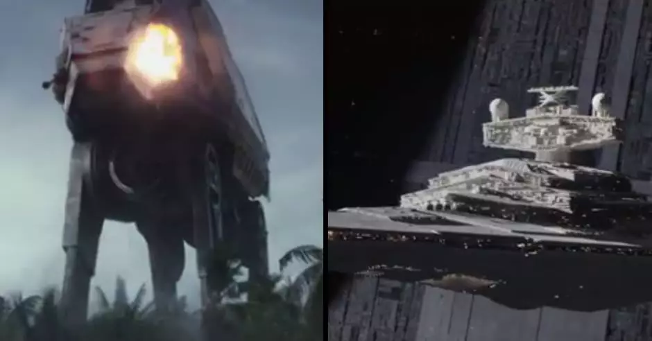 The New Trailer For 'Rogue One: A Star Wars Story' Looks Sick