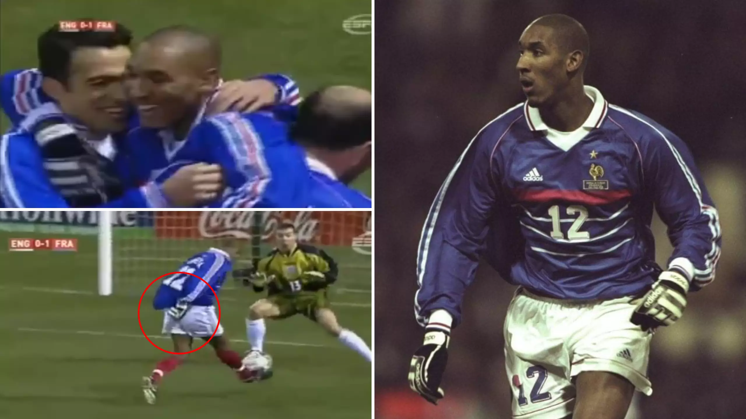Nicolas Anelka Once Demolished England While Wearing Goalie Gloves And It's Still The Biggest Flex