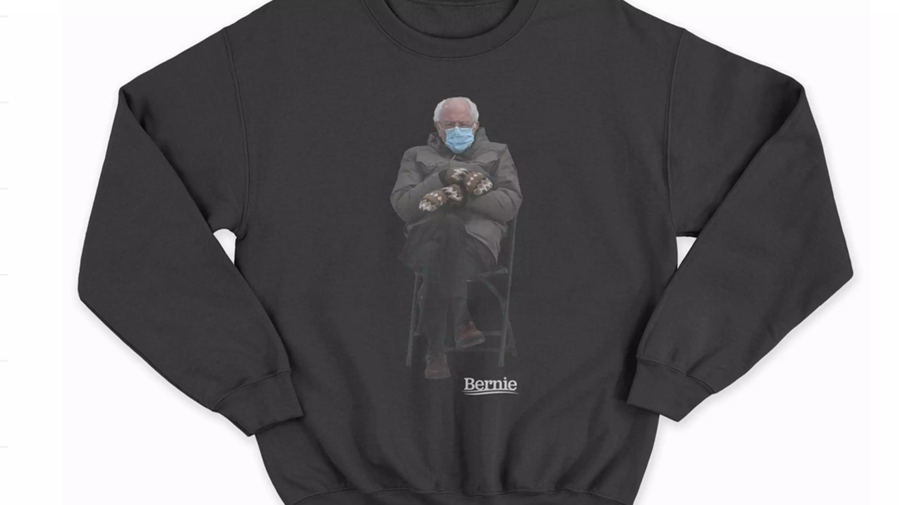 Bernie Sanders Is Selling Sweaters With His Viral Inauguration Photo On Them For Charity