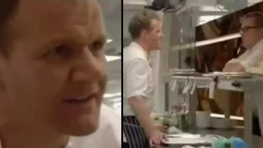 Gordon Ramsay Humiliated Vic Reeves For Ordering Two Fried Eggs