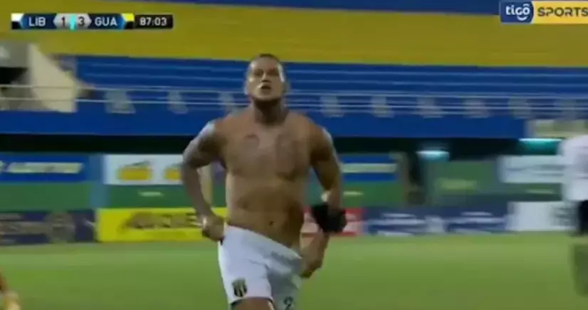 Footballer Facing Ban After Flashing Penis During Celebration