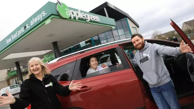 Kildare Baby Born On Applegreen’s Forecourt Gets Free Petrol For A Year