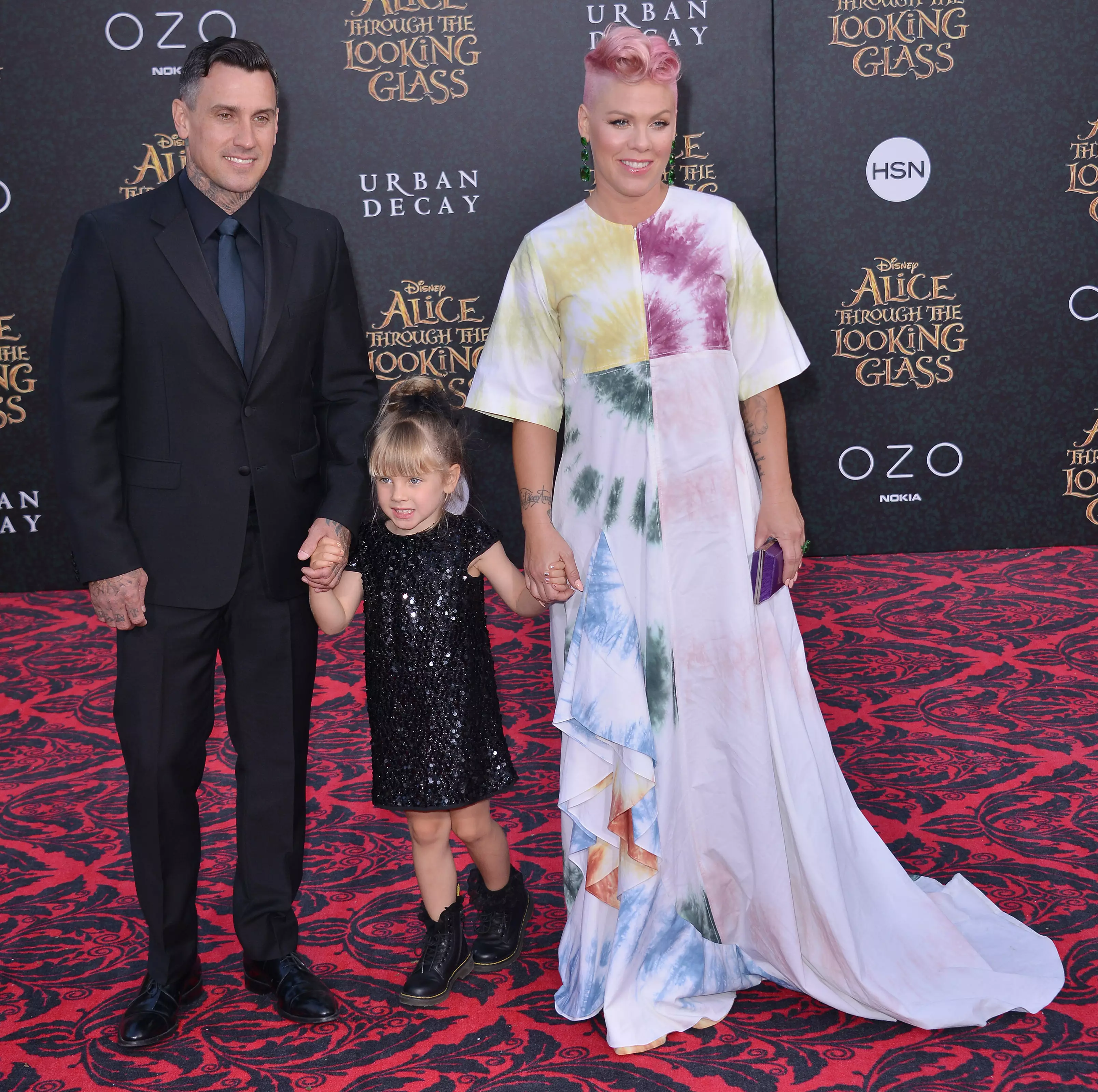Pink, Carey and Willow