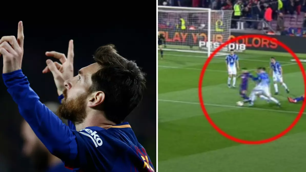 What Lionel Messi Did In Build-Up To Goals Vs Espanyol Proves He Does Everything