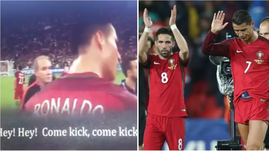 Watch: When Cristiano Ronaldo Proved He's A Great Leader In Euro 2016