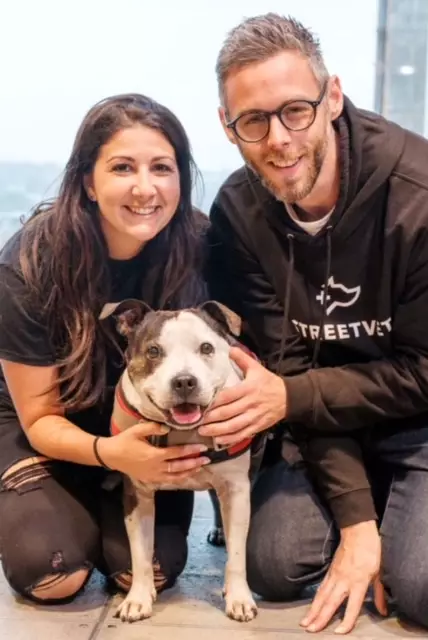 Jade and Sam founded StreetVet, which now has an army of 300 volunteers.