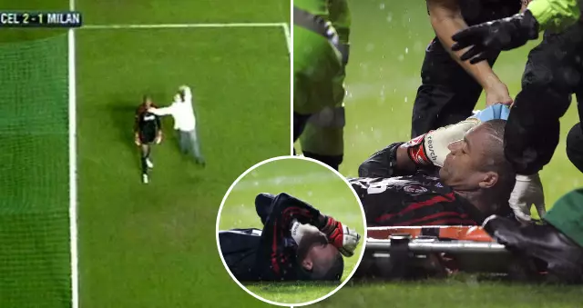 When Dida’s WWE Act Vs Celtic Saw Him Fake An Injury And Get Stretchered Off