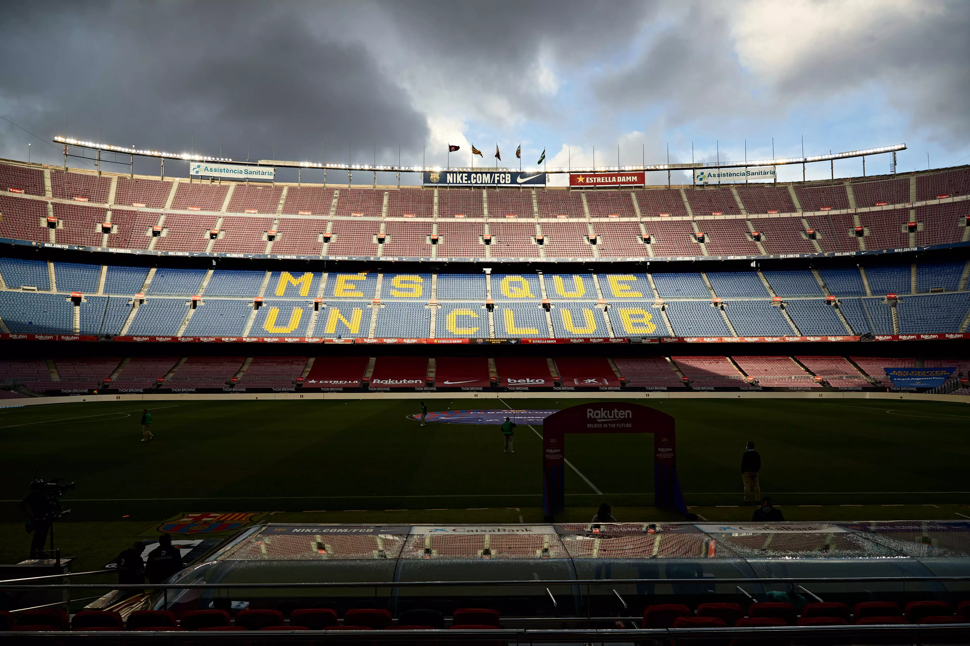 The Nou Camp could soon be named after the man who's scored most goals inside. Image: PA Images