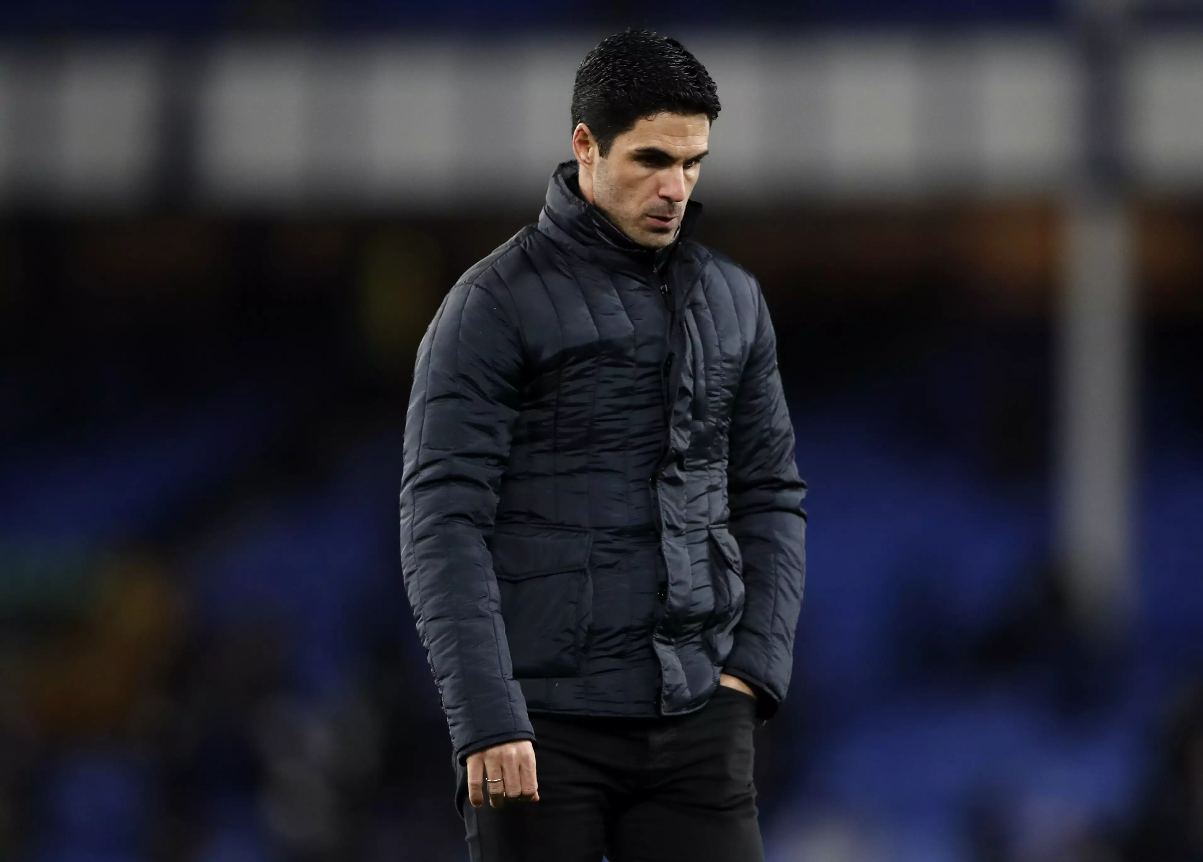 Maybe Arteta could do with his former boss' help. Image: PA Images