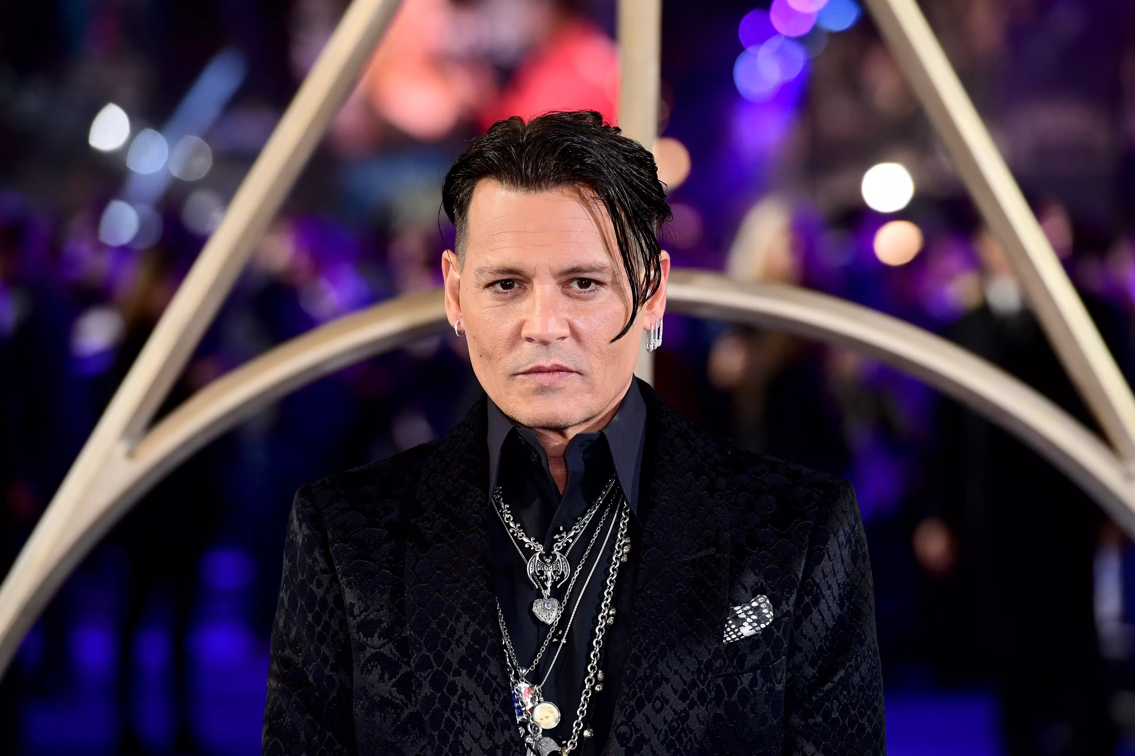 Johnny Depp who has now released a second album with his band Hollywood Vampires.