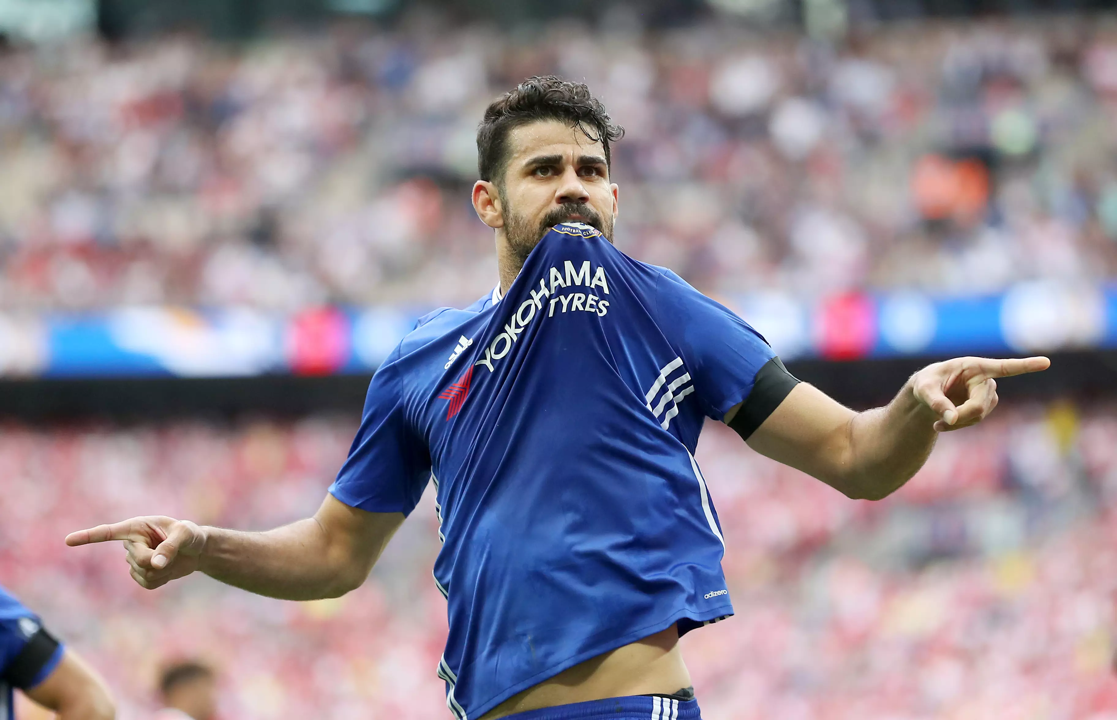 Costa had an excellent spell in the Premier League. Image: PA Images