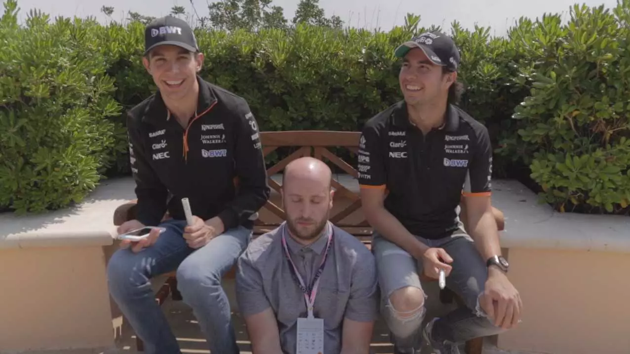 WATCH: Sahara Force India Drivers Put Their Artistic Skill To The Test