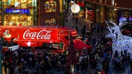 Where Is The Coca Cola Christmas Truck Visiting?