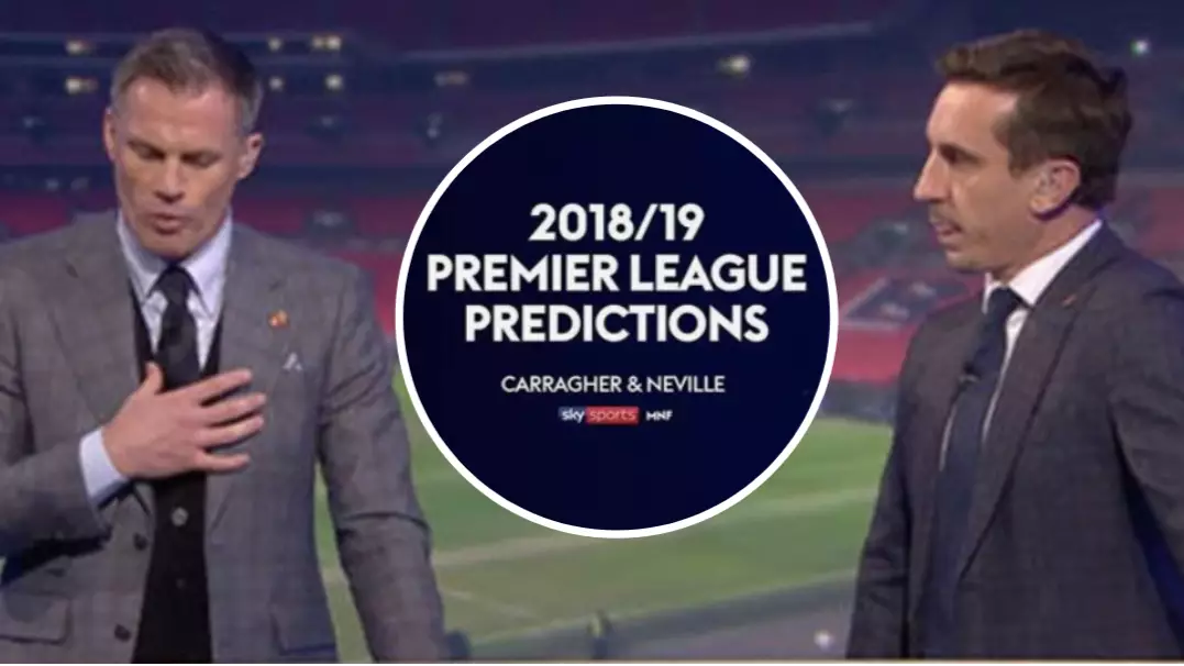 Remembering Carragher And Neville's 2018/19 Premier League Predictions  