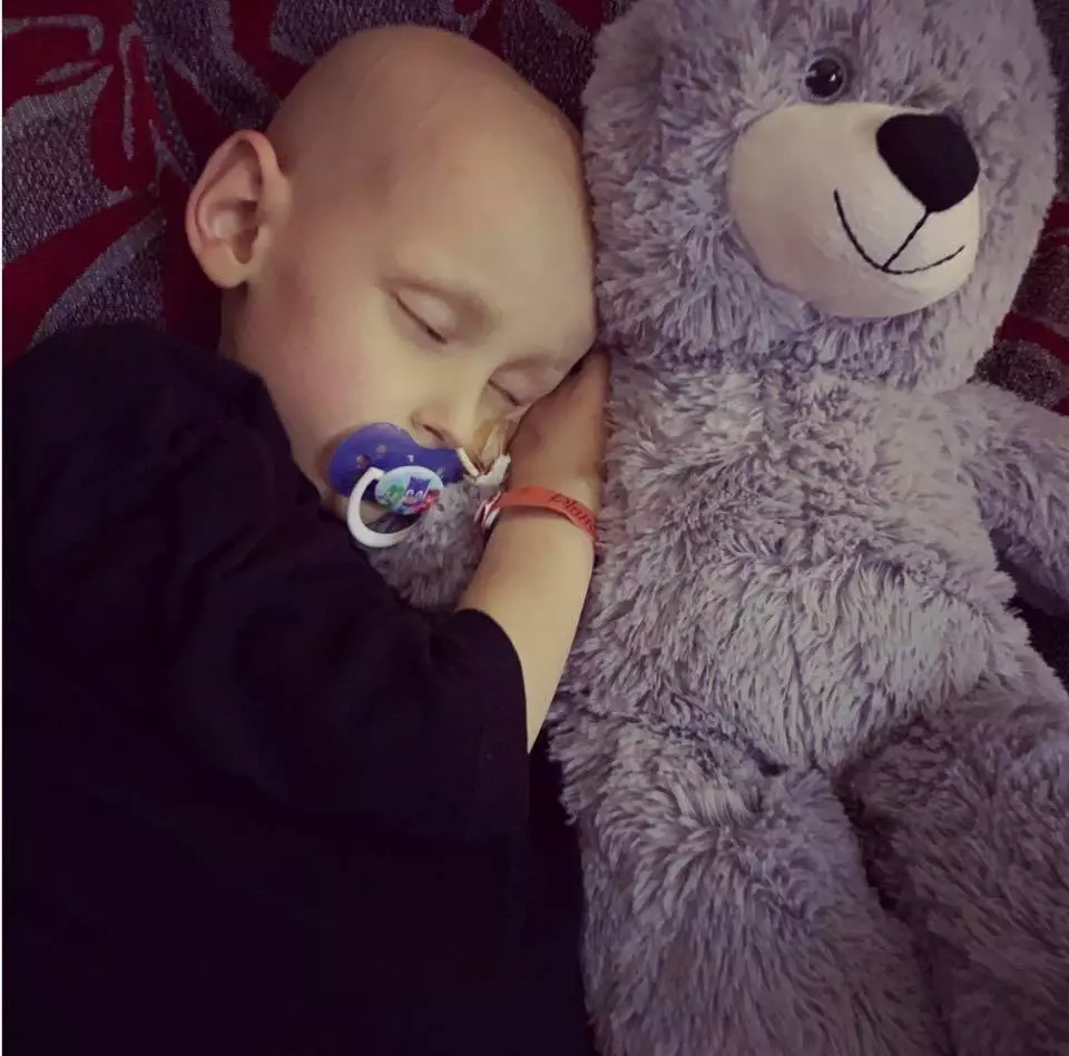 The brave boy had been fighting cancer for over two years.