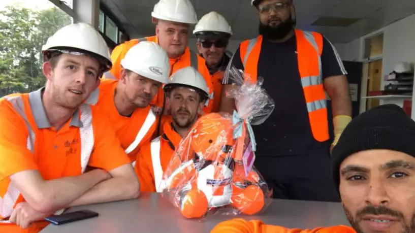 Workers Make Teddy Bear For Dead Baby Discovered At Recycling Centre