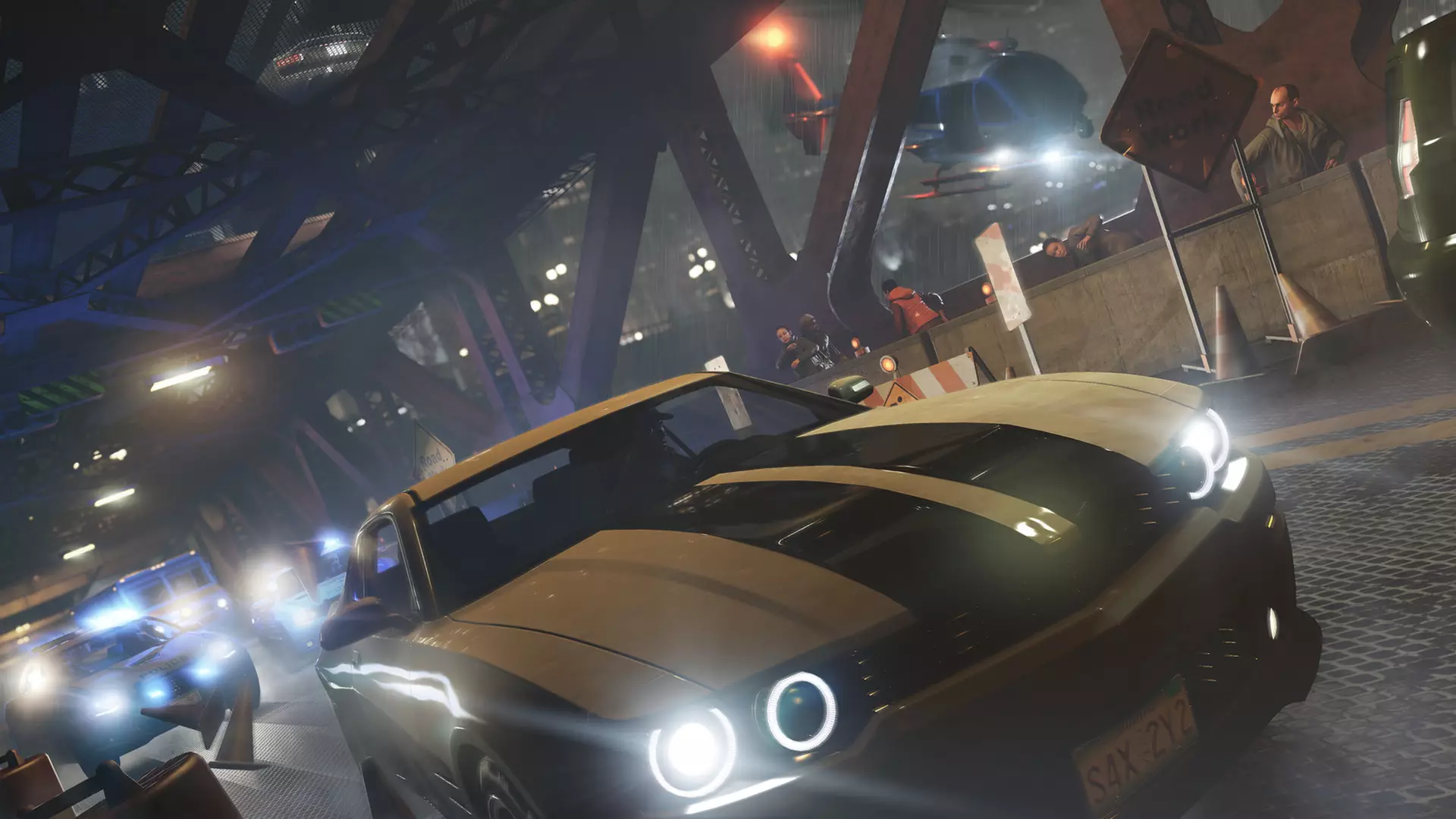 Picking an eye-catching car isn't the best tactic in Watch Dogs /