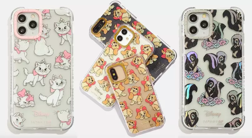 You can choose phone cases in Marie, Lady and Flower designs (