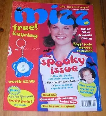 Ruth Wilson modelled on the magazine in 1998