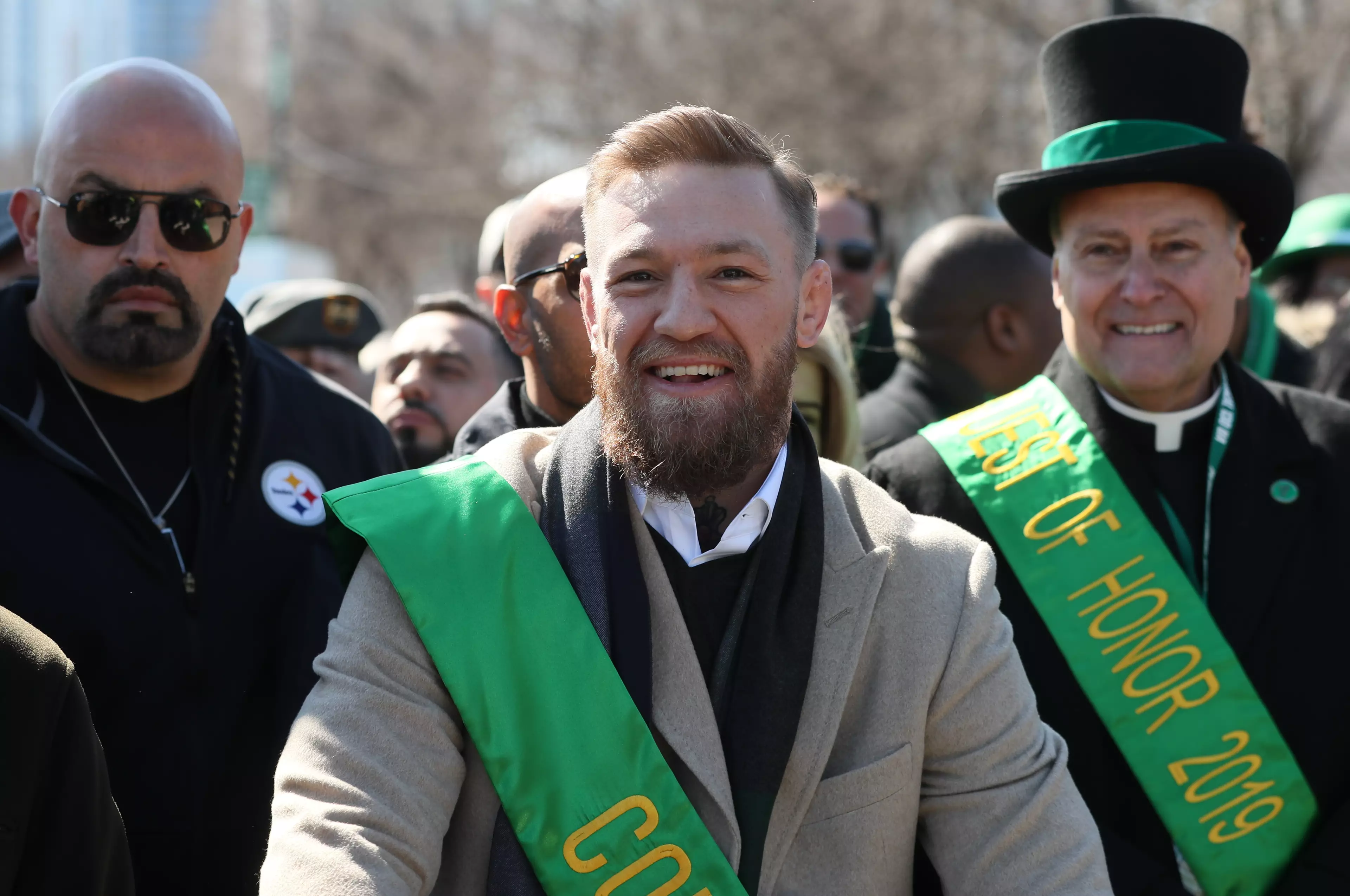 McGregor was most recently seen at Chicago's St Patrick's Day parade.