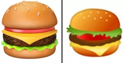 burger emojis