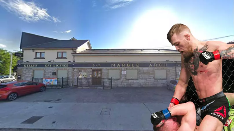 UFC Fighter Conor McGregor Caught Punching Elderly Man In Irish Bar For Rejecting A Free Shot 