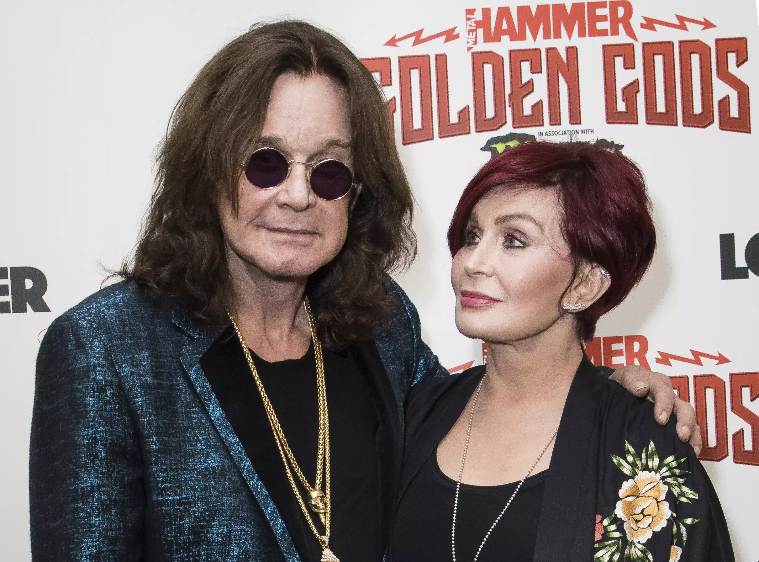 Ozzy Osbourne and wife, Sharon.
