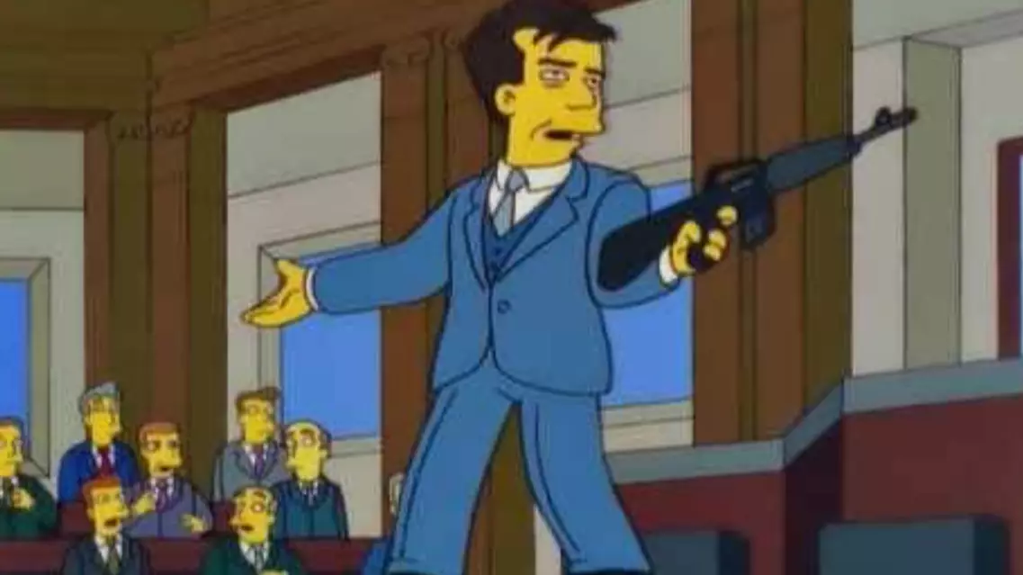 People Think The Simpsons Predicted Capitol Hill Riots