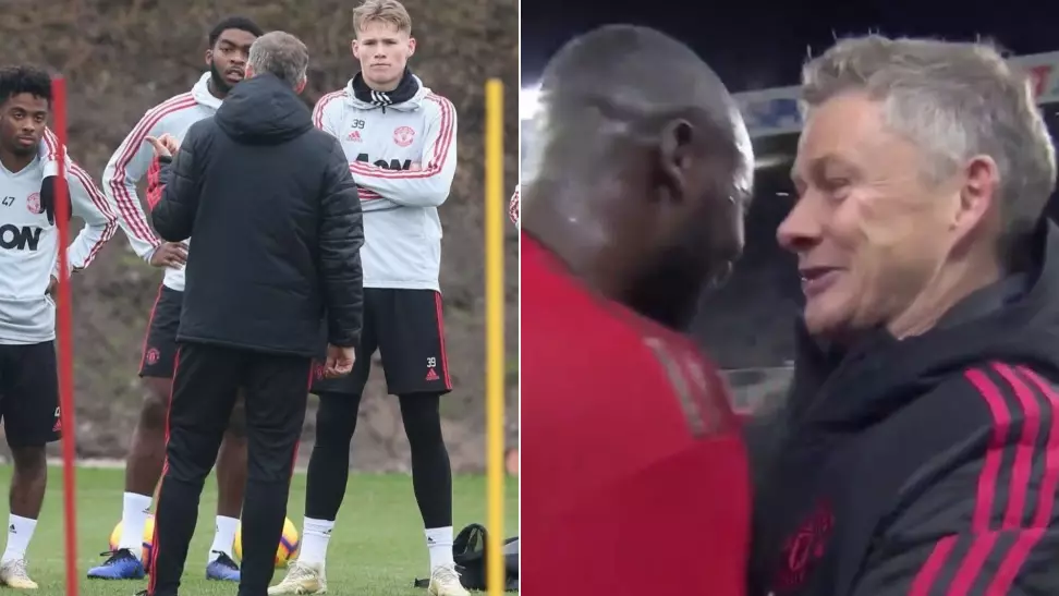 Romelu Lukaku Reveals How Solskjaer 'Really Surprised' Him On His First Day Of Training