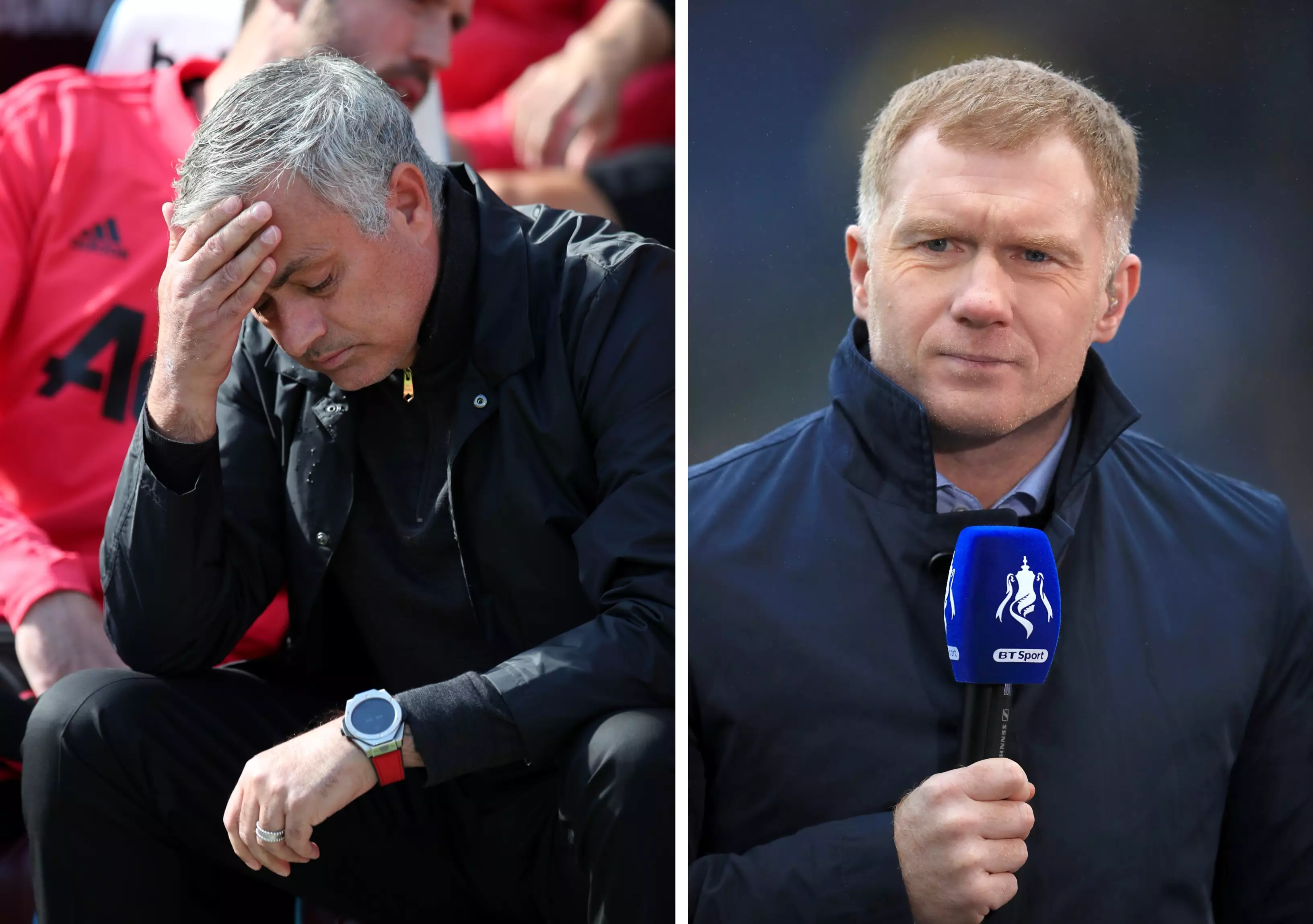 Scholes Pulls Out The Punches On Mourinho For 'Embarrassing' Manchester United