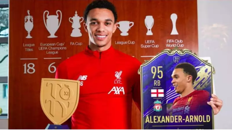 EA Sports Have Aptly Added 'Early Crosser' To Trent Alexander- Arnold's FIFA Card