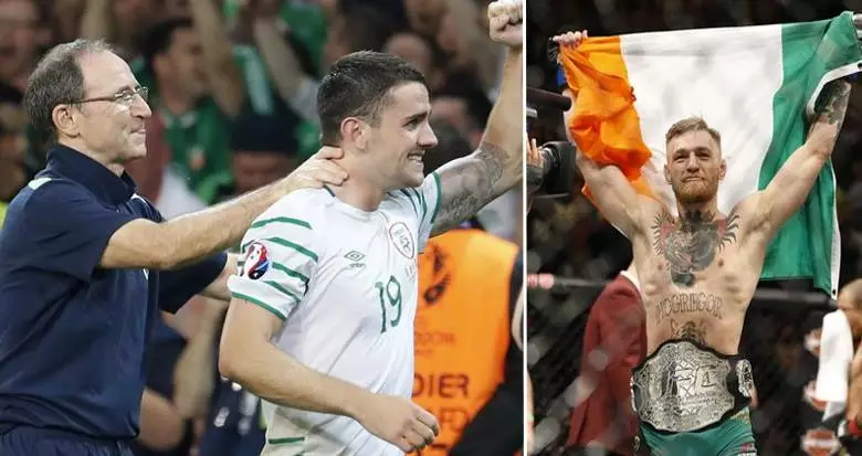 Conor McGregor Reacts To Republic of Ireland's Incredible Victory 