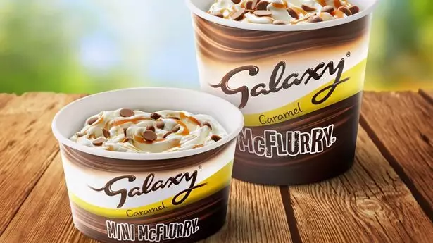 ​McDonald’s Brings Back Galaxy Caramel McFlurry