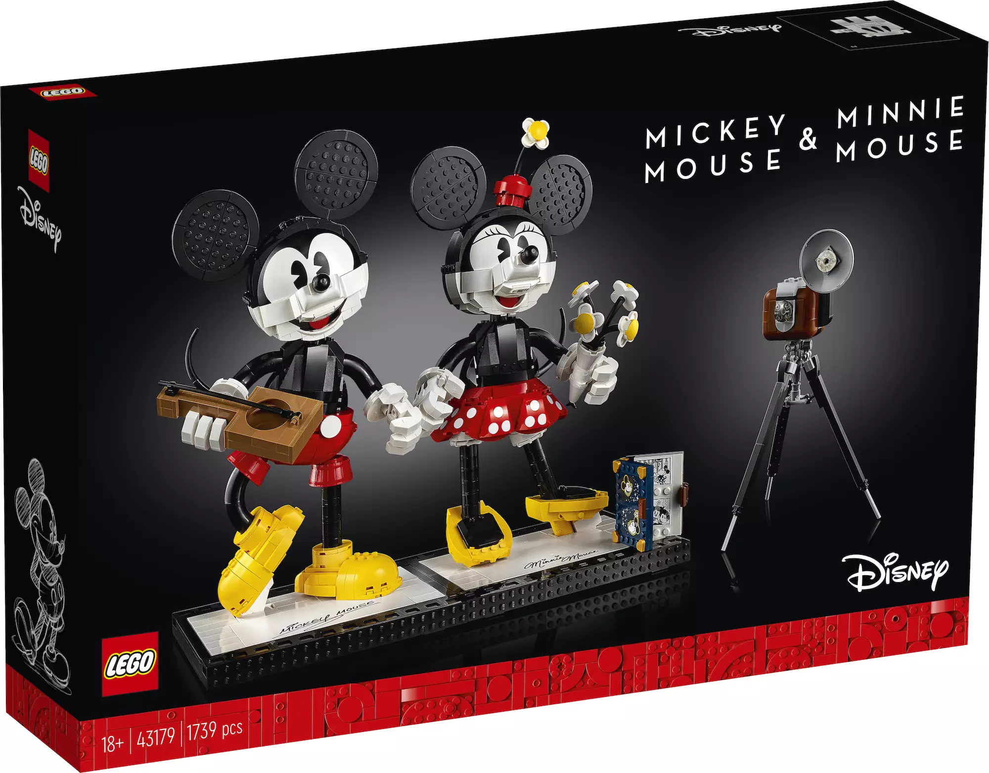The new Minnie and Mickey LEGO set retails at £169.99 (