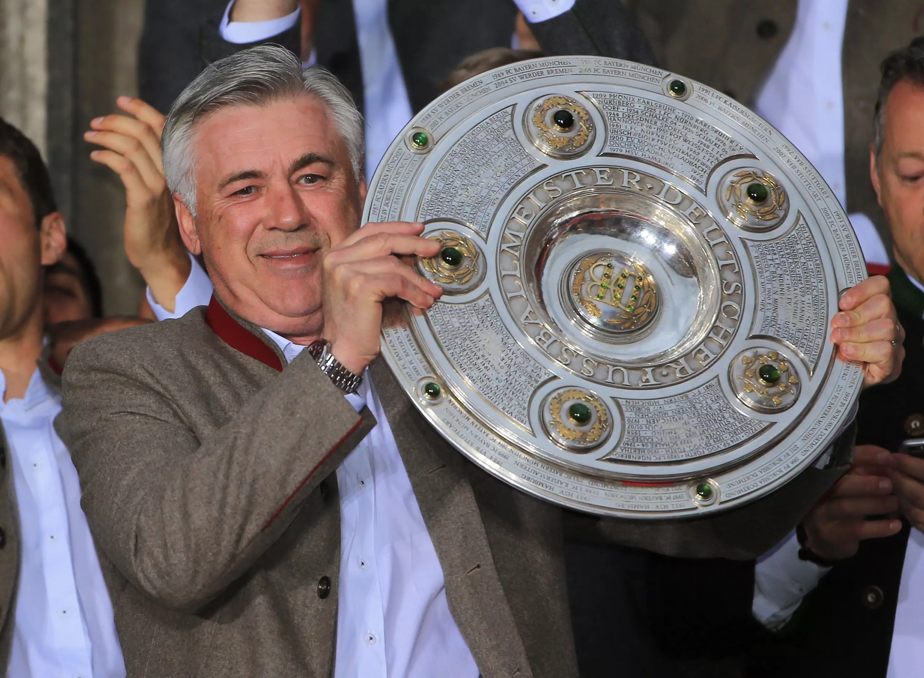 It's not that long ago that Ancelotti was winning the Bundesliga. Image: PA Images.
