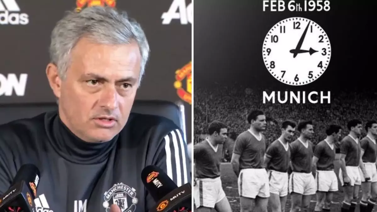 Watch: Jose Mourinho Speaks Passionately About the Munich Air Disaster Anniversary