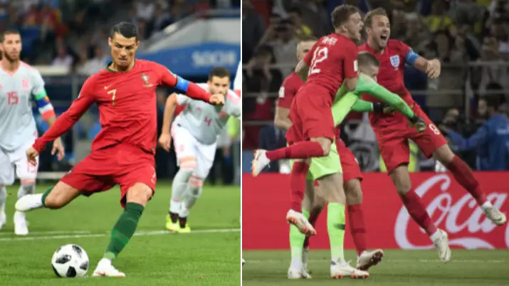 How Cristiano Ronaldo Helped England To Win A Penalty Shootout 