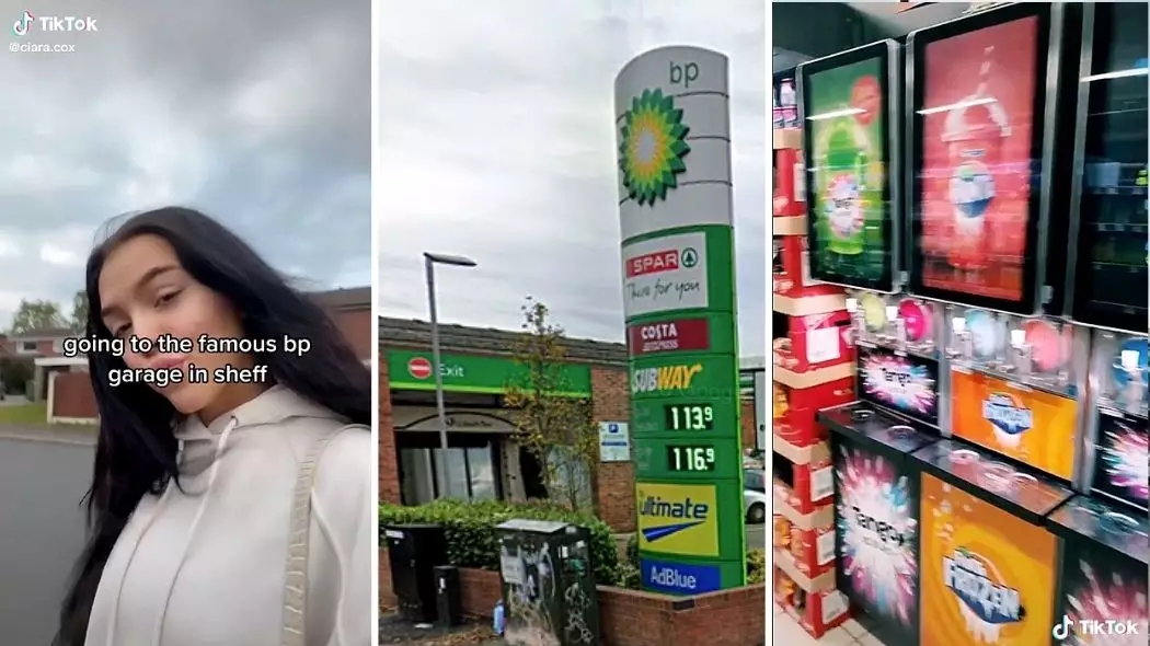 People Are Driving Hours For This BP Garage In Sheffield Because Of TikTok
