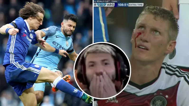 Sergio Aguero Reacting To His Worst Ever Tackles Makes For Hilarious Viewing