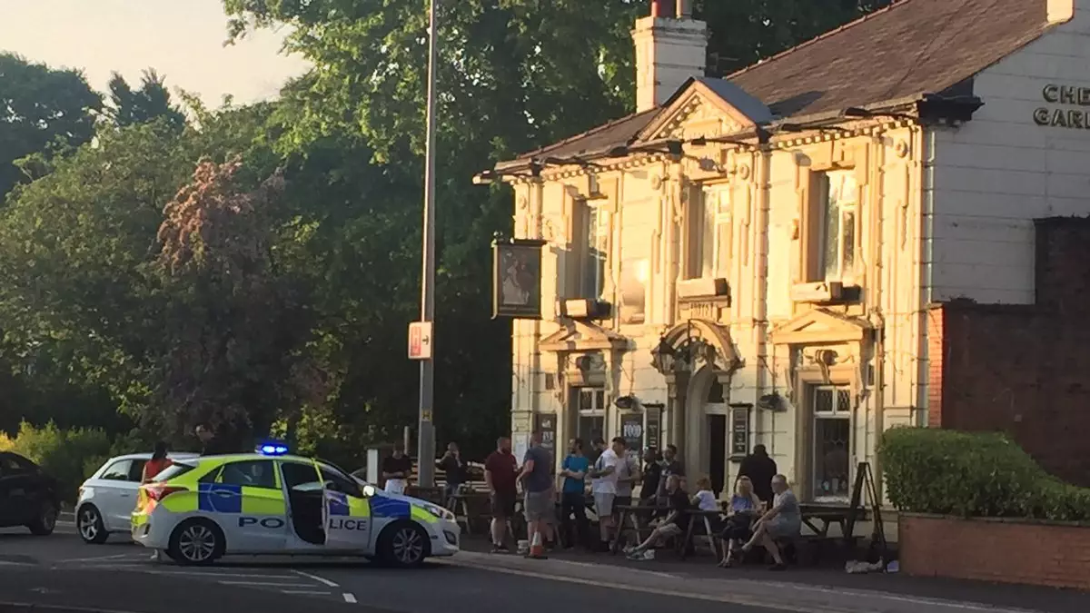 Wigan Locals Respond To Bomb Scare In True British Style