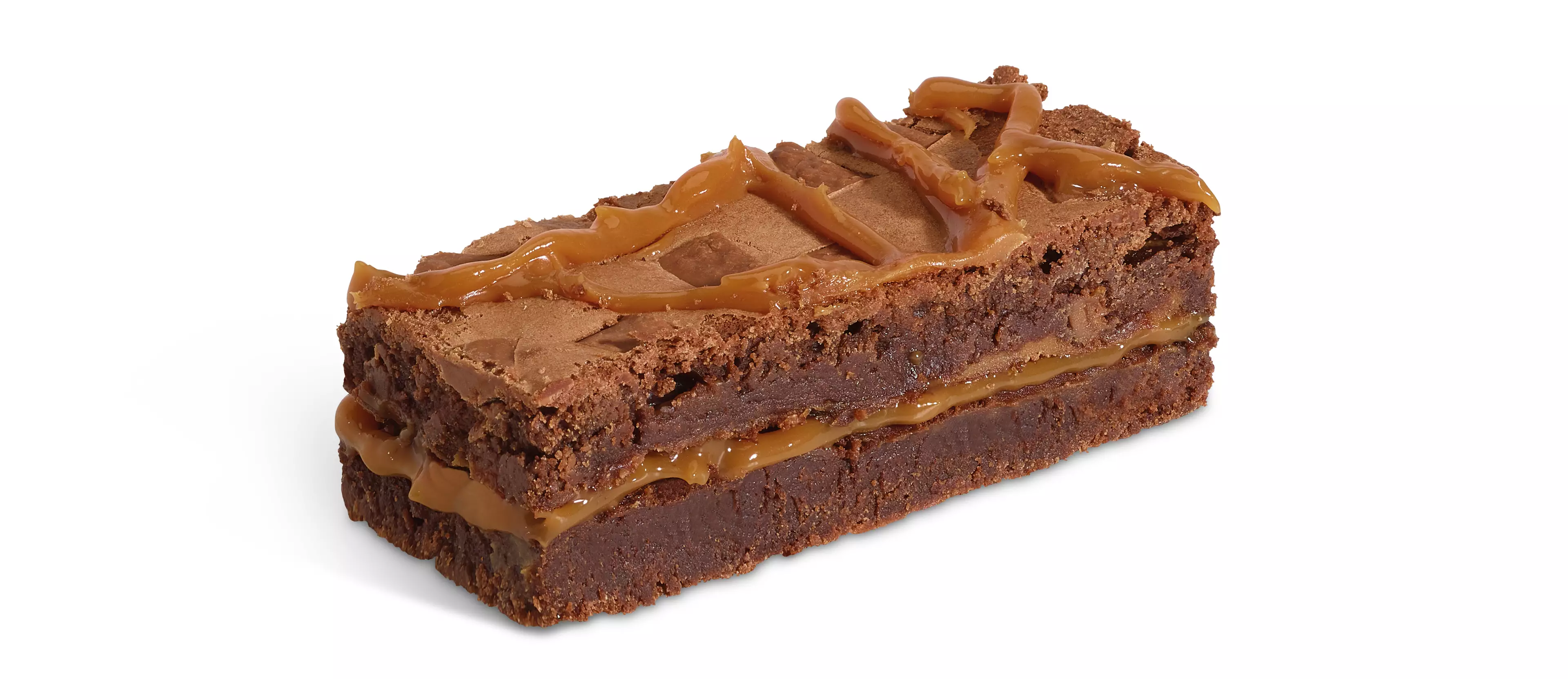 The Salted Caramel Brownie is new on the menu this spring (