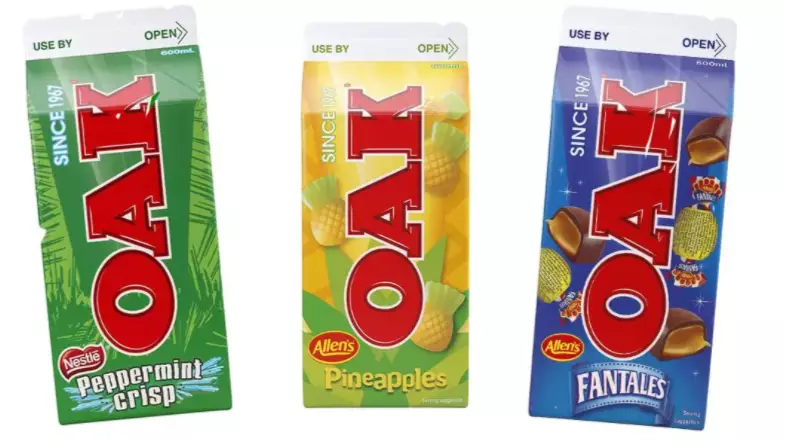 OAK Unveil Three New Lolly-Inspired Flavoured Milks