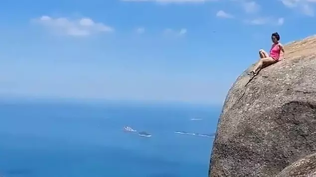 Tourist Risks Her Life For Instagram Shot Atop 3,000ft Brazilian Cliff